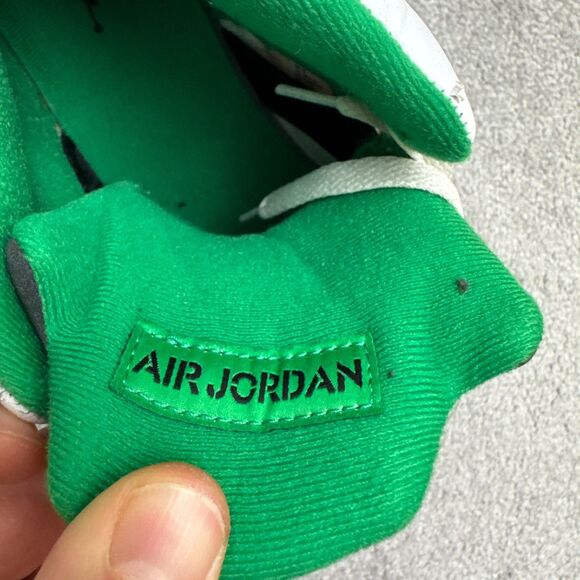 Nike Air Jordan 5 Retro Basketball Sneakers Shoes Mens 11.5 Lucky Green White